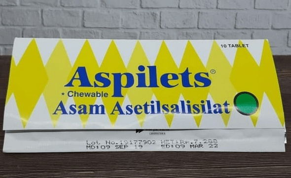 Aspilets: Obat Jantung dengan Kandungan Aspirin atau Asam Asetilsalisilat