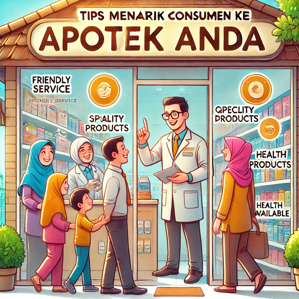 Tips Menarik Konsumen ke Apotek Anda